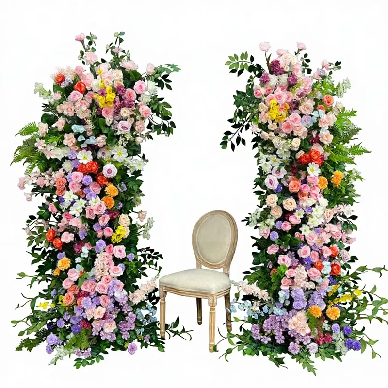 Wedding Arch Flower - قوس زهور اصطناعية للزفاف من سانويدينج