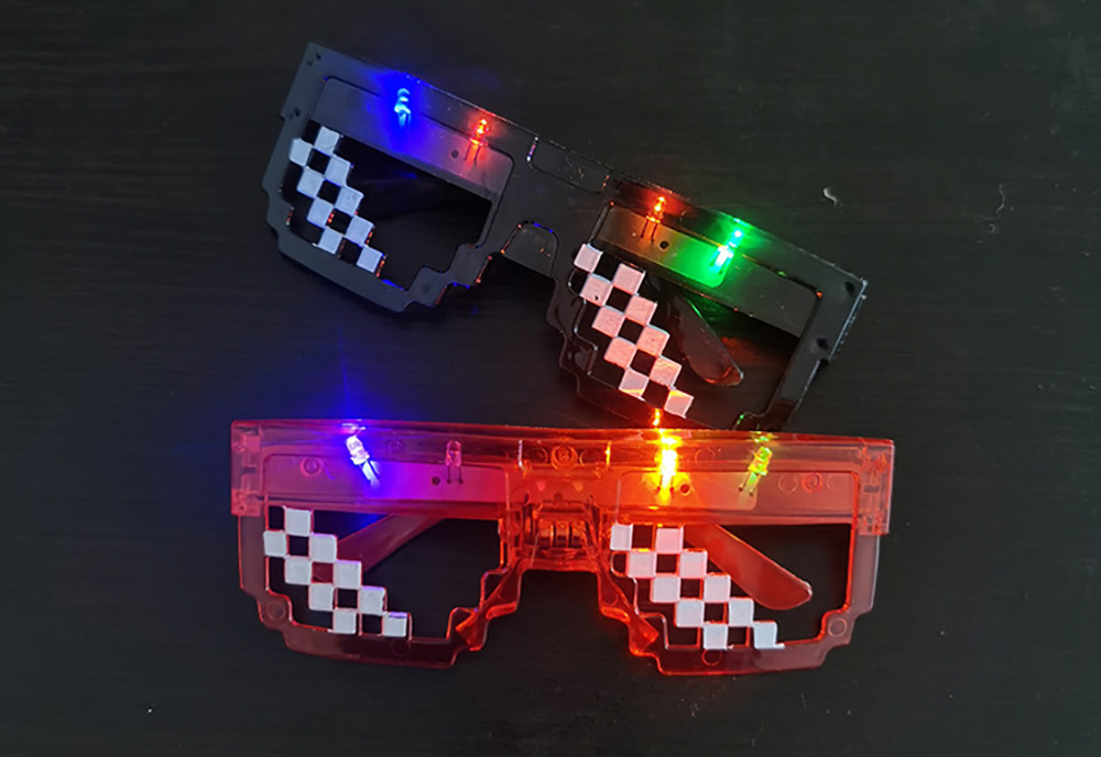 10/20/30 LED فسيفساء نظارات تض - مراجعة Wedding Supply Bulk وسعره