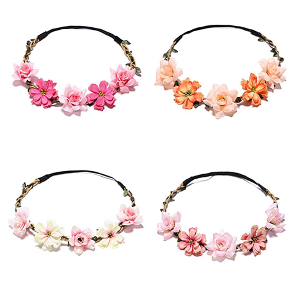 إكليل زهور جديد للفتيات، عصابة - مراجعة Wedding Arch Flower وسعره