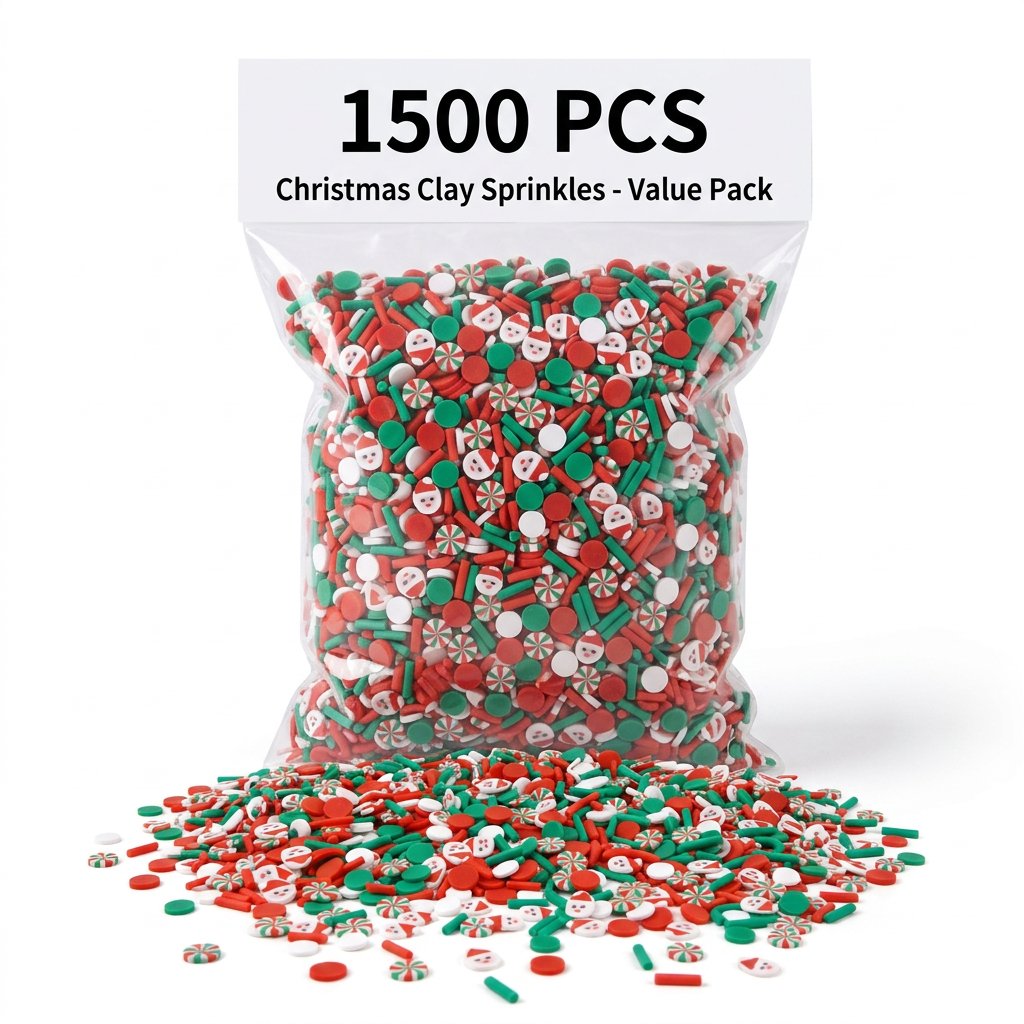 1500 قطعة من رقائق الطين المزخ - مراجعة Wedding Supply Bulk وسعره