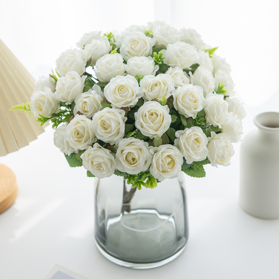 الزهور الاصطناعية الحرير الورد - مراجعة Wedding Arch Flower وسعره