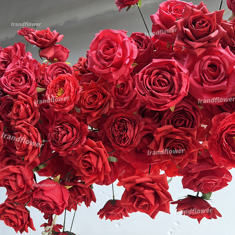 زهور صناعية على شكل قوس قلب أح - مراجعة Wedding Arch Flower وسعره