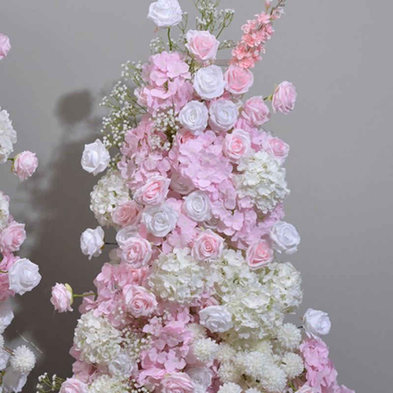 Uflower 5D الوردي الأبيض روز B - مراجعة Wedding Arch Flower وسعره